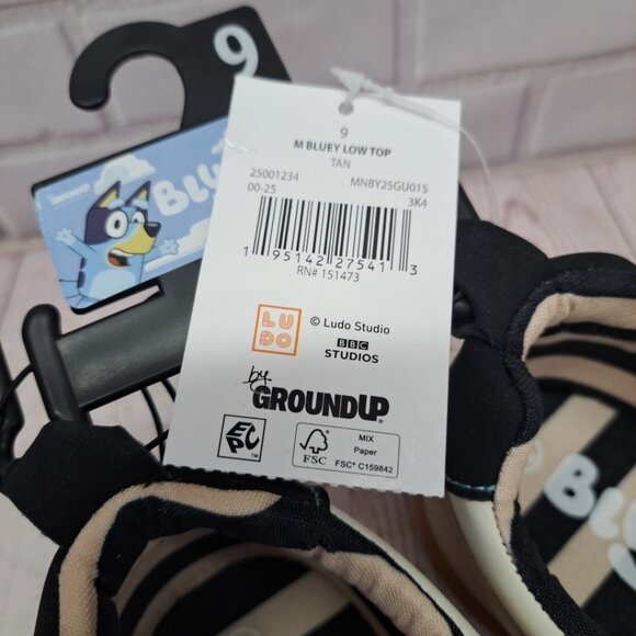 Ground Up Bluey & Bingo Tennis Shoes Sneakers Kids Size 9 - Picture 8 of 10